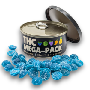 Blue Raspberry - THC Mega Pack - Gummies