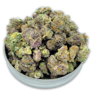 Durban Wedding Cake hybrid cannabis flower arranged for product photography