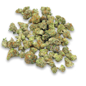 Willy Wonka Minis cannabis flower with candy sweet apricot aroma